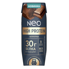 Коктейль молочный Neo High Protein шоколад, 260г