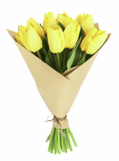 Тюльпаны в букете суперэкстра, 15шт