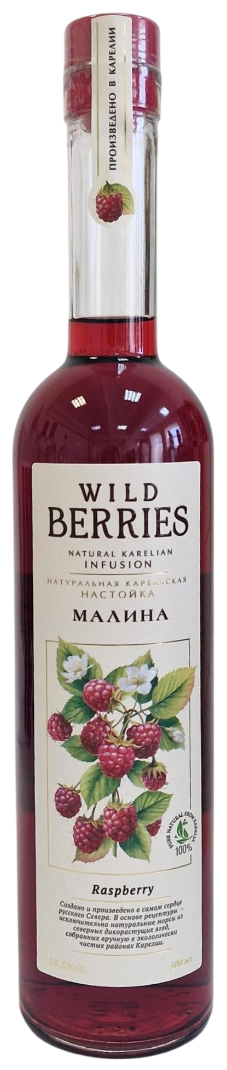 Настойка сладкая Wild Berries малина, 0.5л