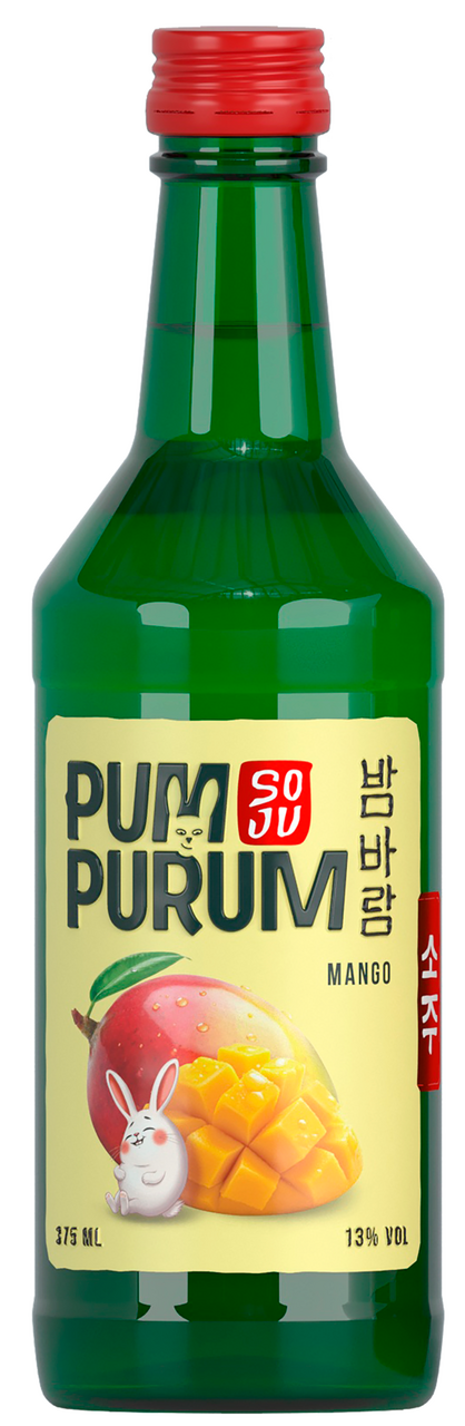 Аперитив Soju Pum Purum манго, 0.375л