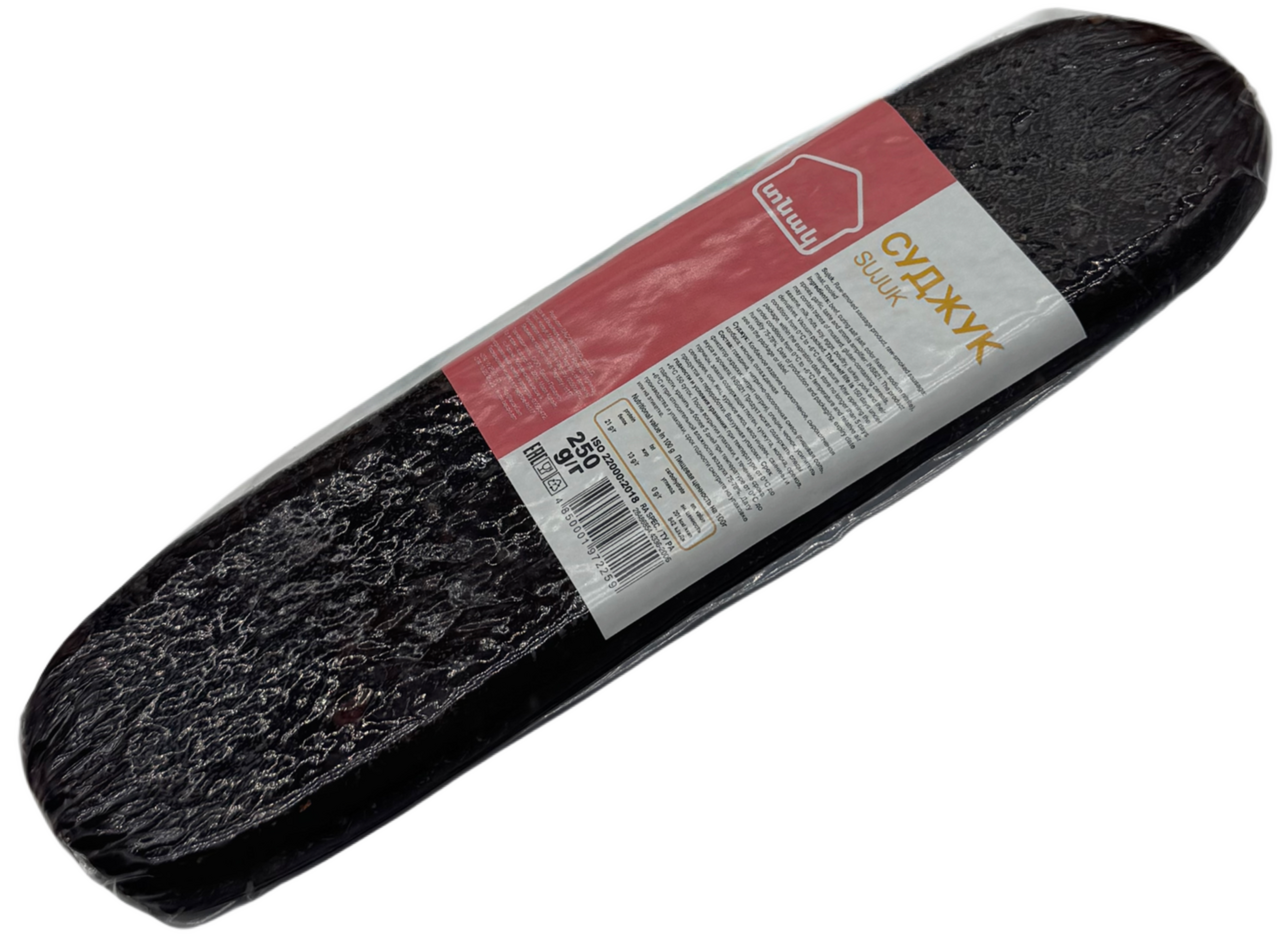 Колбаса Bacon Суджук сырокопченая, 250г