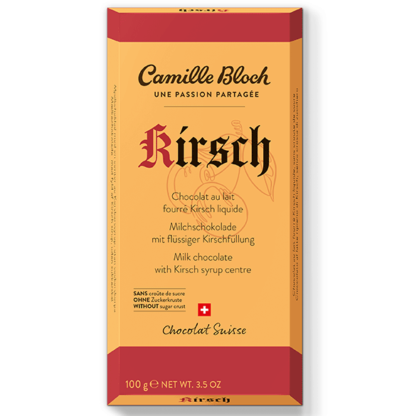 Шоколад Camille Bloch молочный с вишневым ликером, 100г