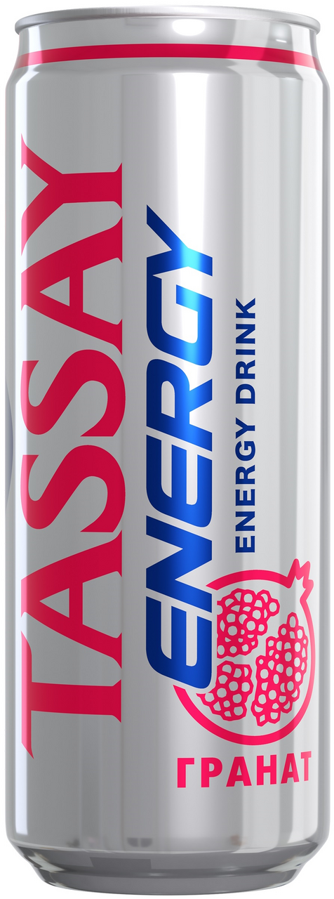 Напиток энергетический Tassay Energy Гранат, 450мл