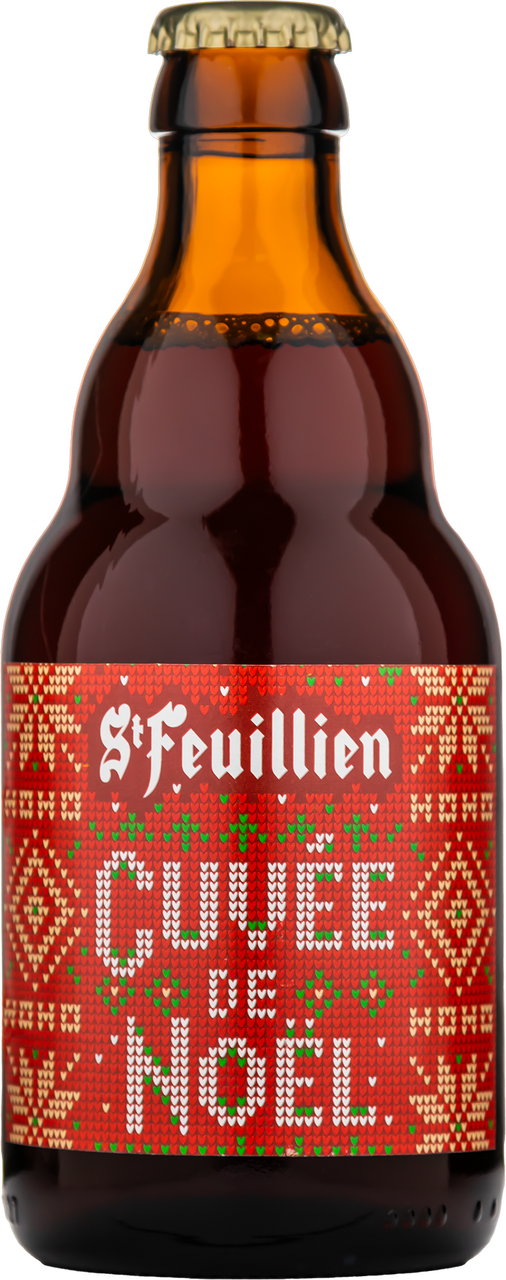 Пиво St-Feuillien Cuvee De Noel темное нефильтрованное, 0.33л