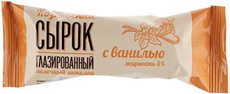 Сырок творожный глазированный Козельское молоко с ванилью 5%, 40г