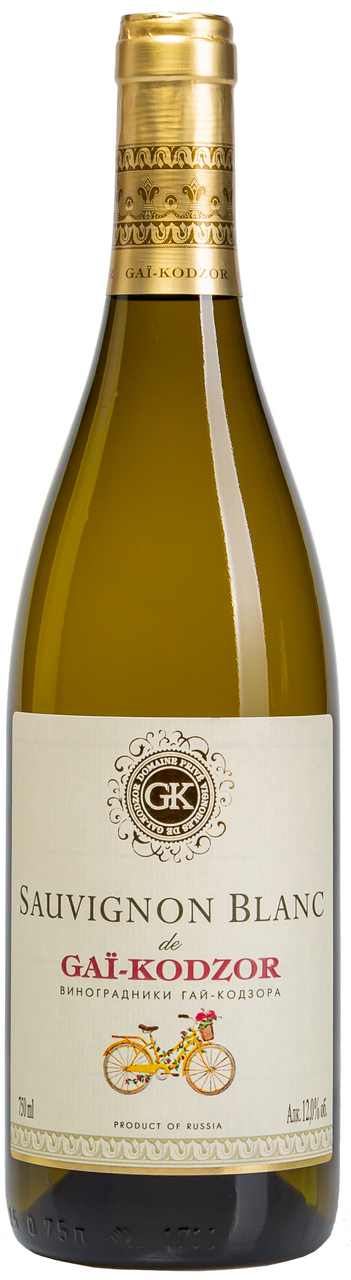 Вино Gai Kodzor Совиньон блан белое сухое, 0.75л