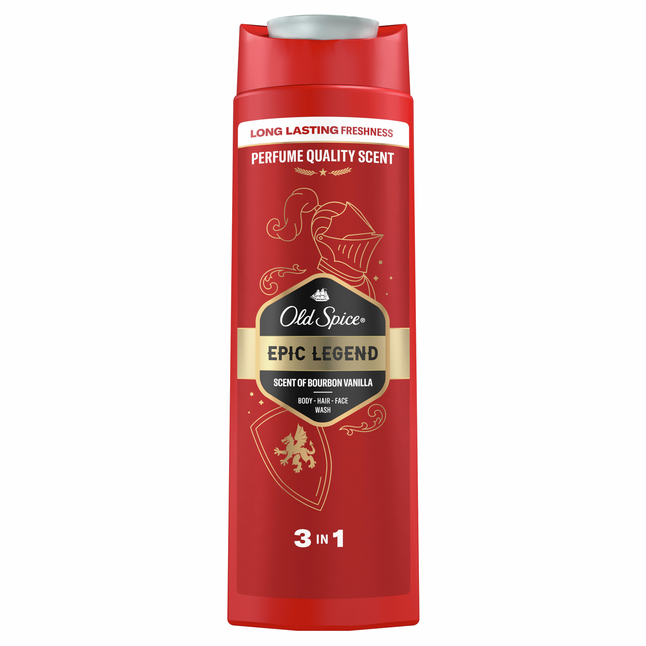 Гель для душа и шампунь Old Spice Epic Legend 3в1, 400мл