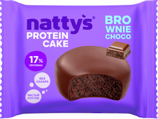 Пирожное протеиновое Nattys Pro Brownie Choco, 50г