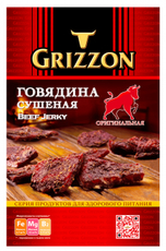 Говядина Grizzon сушеная, 36г