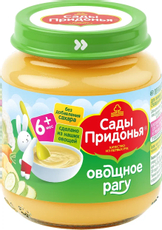 Пюре детское Сады Придонья Рагу овощное, 120г