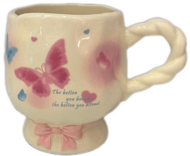 Кружка Kukina Raffinata Butterfly, 400