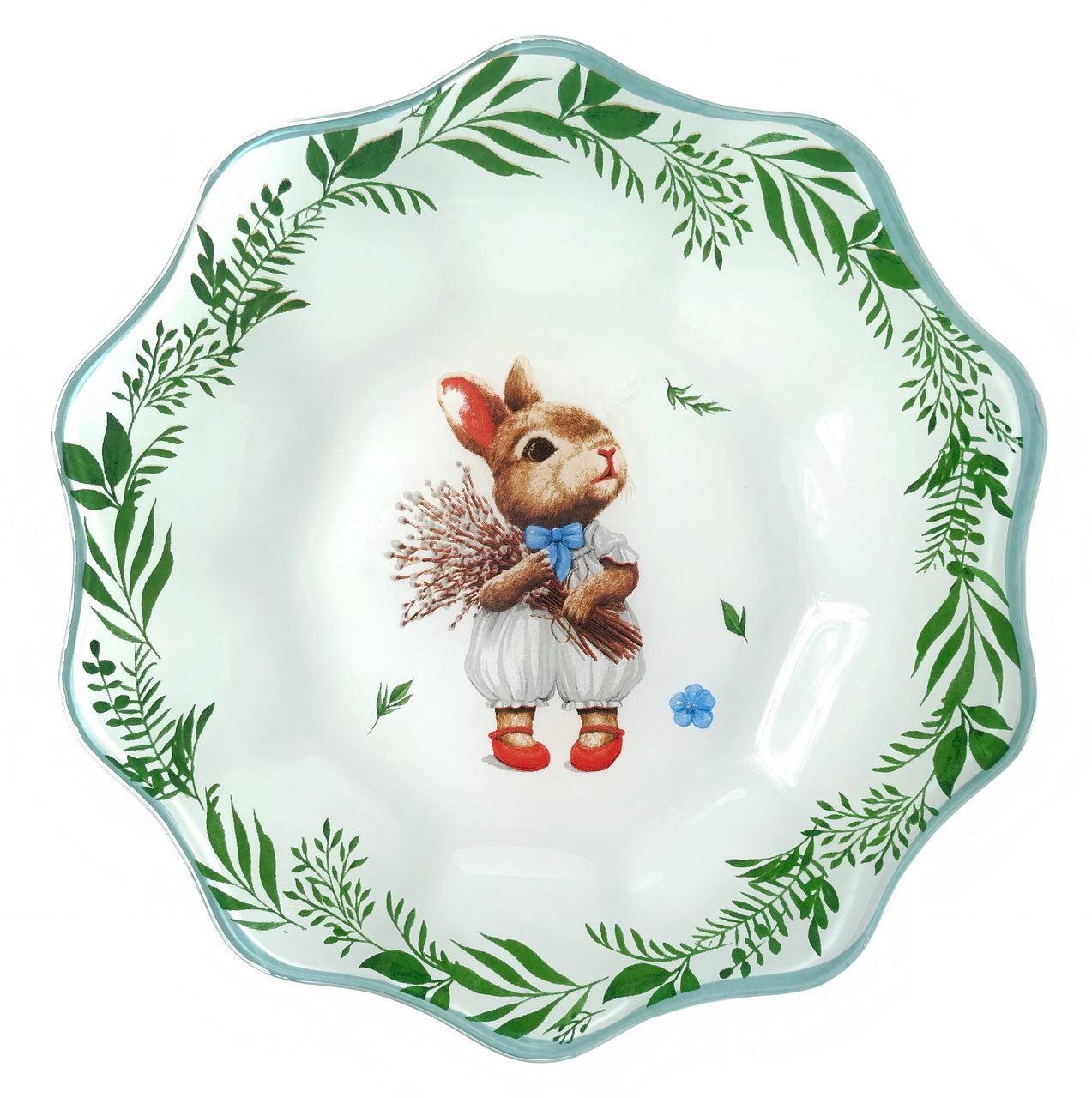 Тарелка Kukina Raffinata Пасхальный кролик, 20см