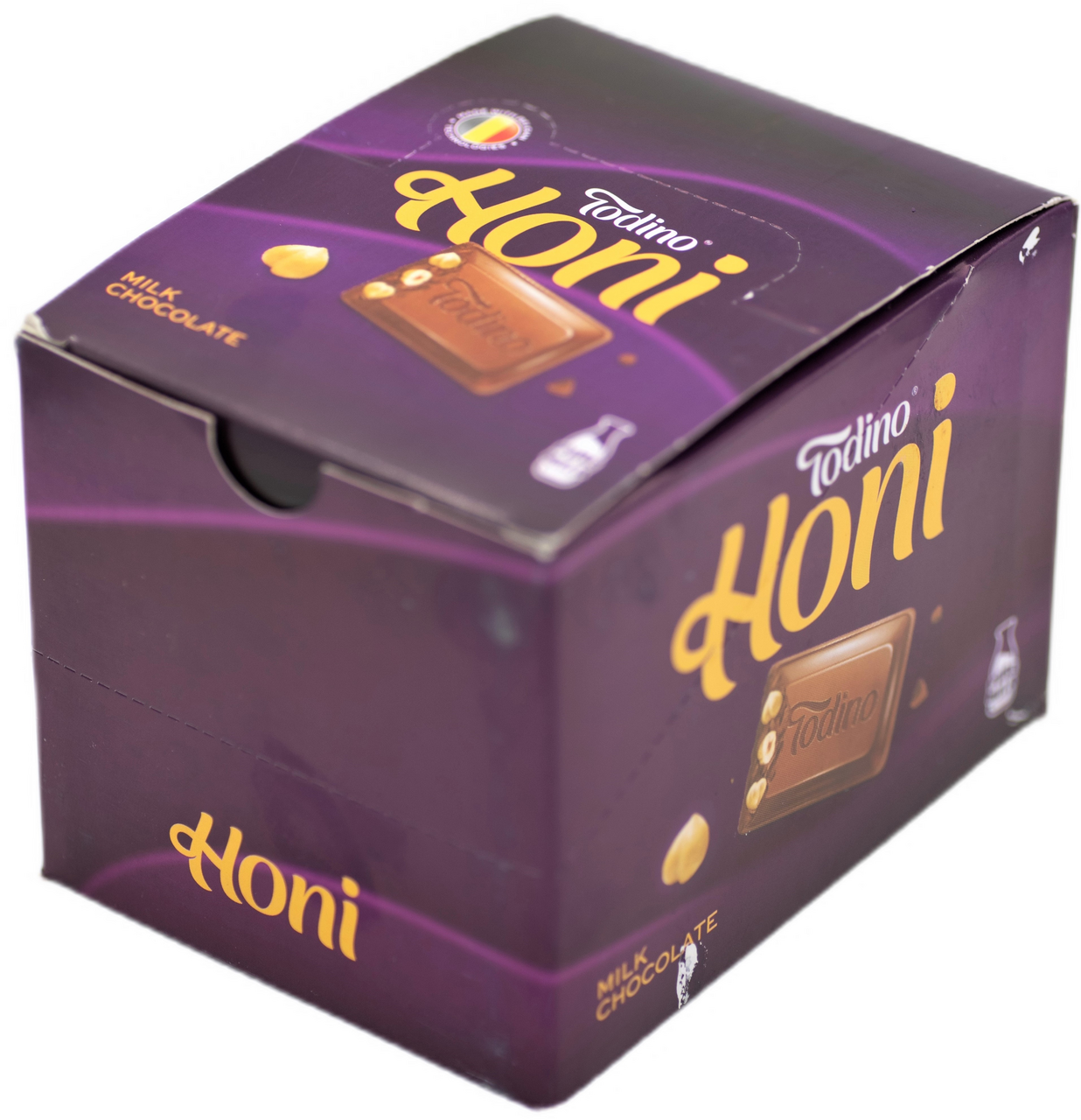 Шоколад Todino Honi молочный с фундуком, 60г x 10 шт