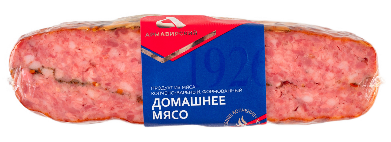 Мясо домашнее Армавирский МК копчено-вареное, ~400г