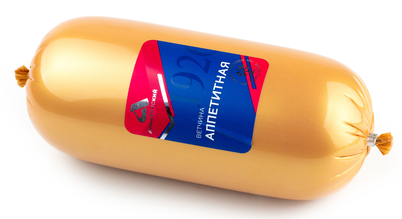 Ветчина Армавирский МК Аппетитная вареная, ~1.2кг