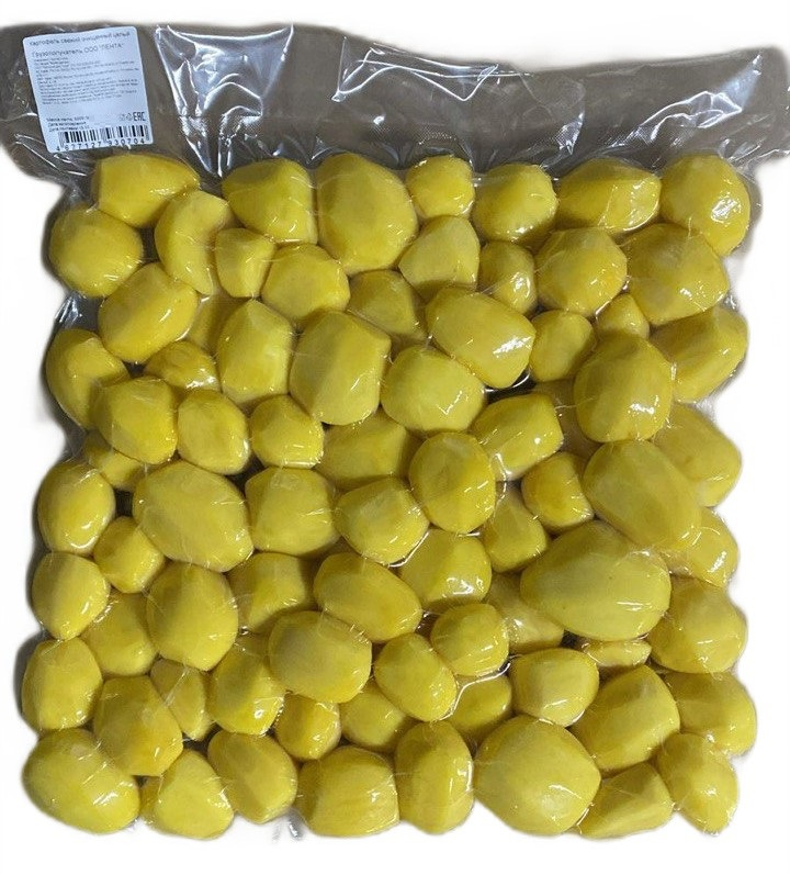 Картофель Аврора-Ростов очищенный целый, 5кг