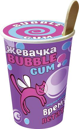 Мороженое Время летать Жвачка Bubble Gum, 70г купить с доставкой на дом ...