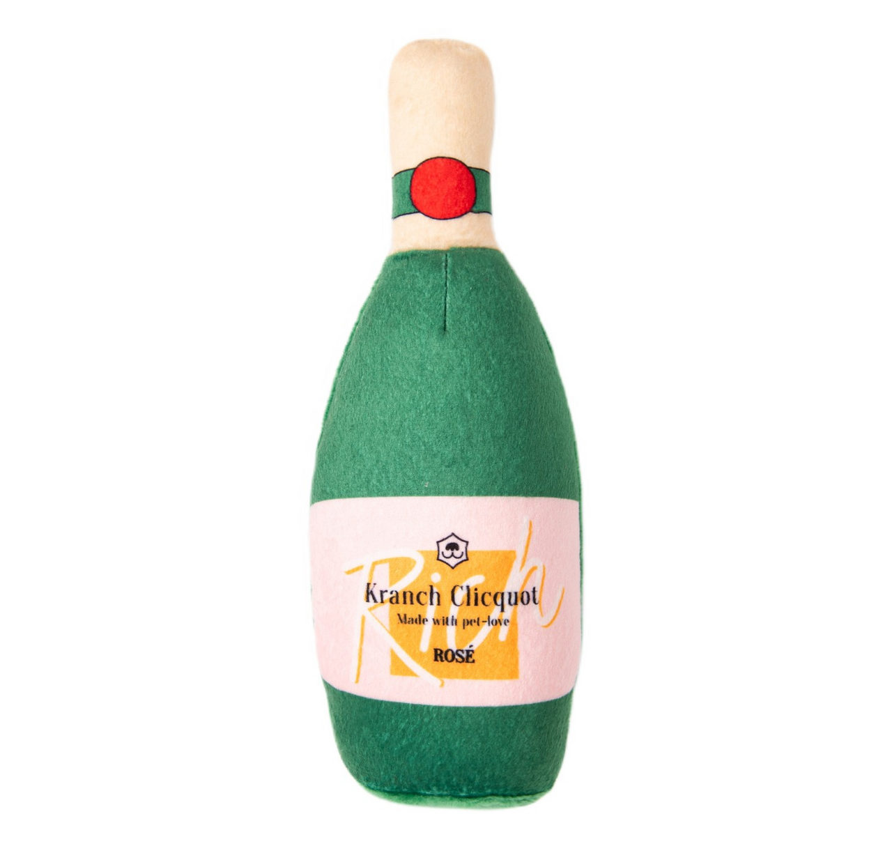 Игрушка для собак Mr.Krunch Шампанское с пищалкой