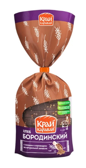 Хлеб Каравай Бородинский, 400г