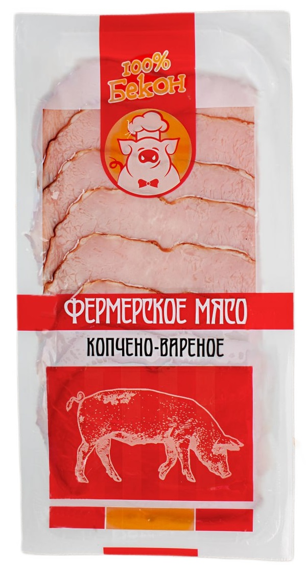 Мясо из свинины Балтагрос Фермерское копчено-вареное, 300г