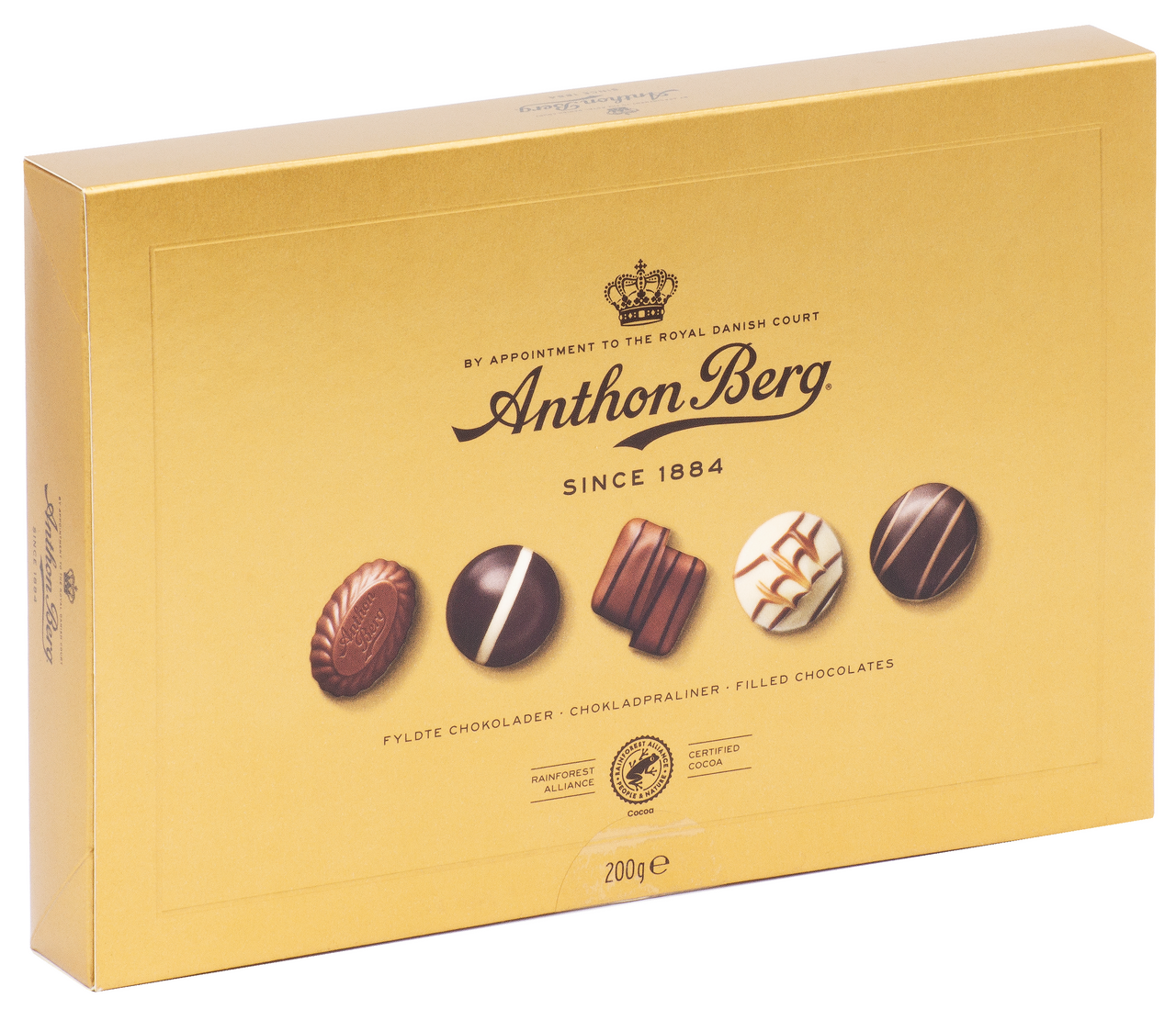 Конфеты Anthon Berg шоколадные ассорти, 200г