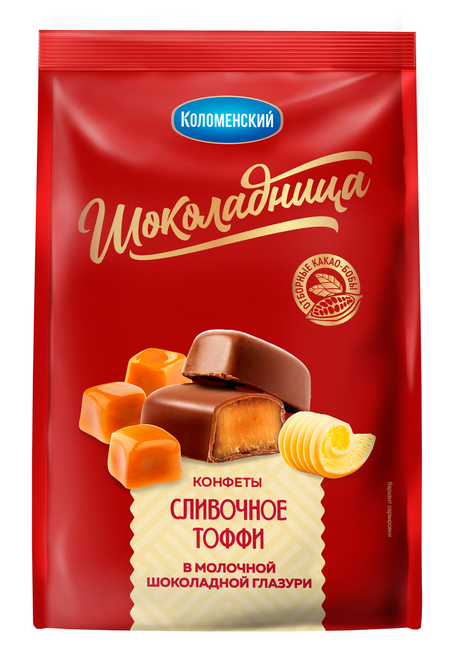 Конфеты желейные Шоколадница сливочное тоффи, 160г