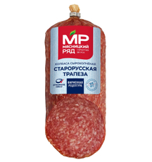 Колбаса Мясницкий ряд Старорусская трапеза сырокопченая, 200г