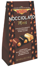 Конфеты Novi Nocciolato Minis шоколадные ассорти фундук, 130г