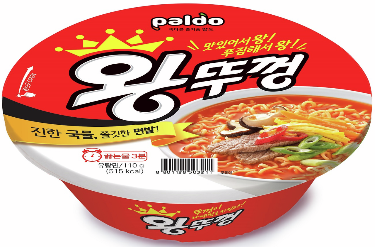 Лапша быстрого приготовления Paldo Вантуккон Премиальная, 110г