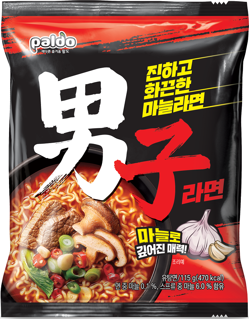 Лапша быстрого приготовления Paldo Намчжа Рамен острая, 115г