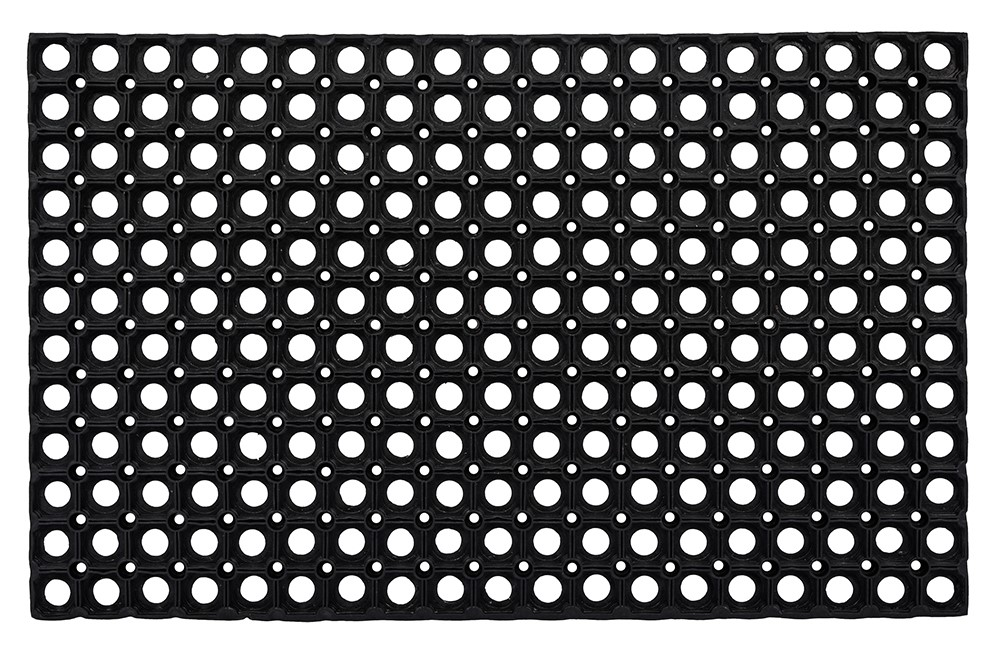 Коврик придверный In'Loran резина ячейки, 40 x 60см