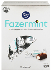 Конфеты Fazer Fazermint с мятной начинкой, 150г