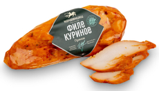 Филе куриное Кочевники Халяль пряное копчено-вареное, ~200г