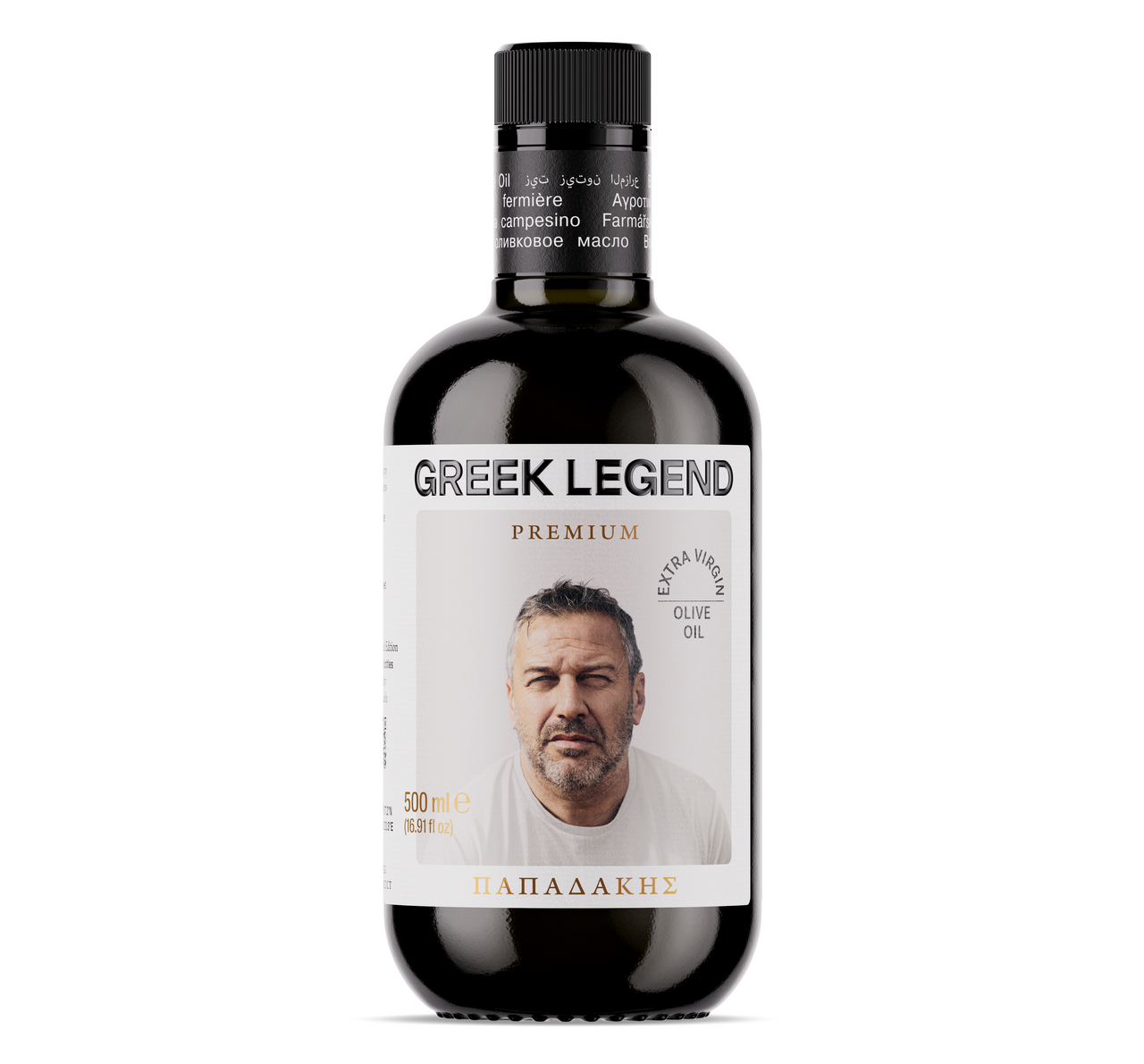 Изображение товара Масло оливковое Greek Legend Premium Extra Vergine нерафинированное, 500мл
