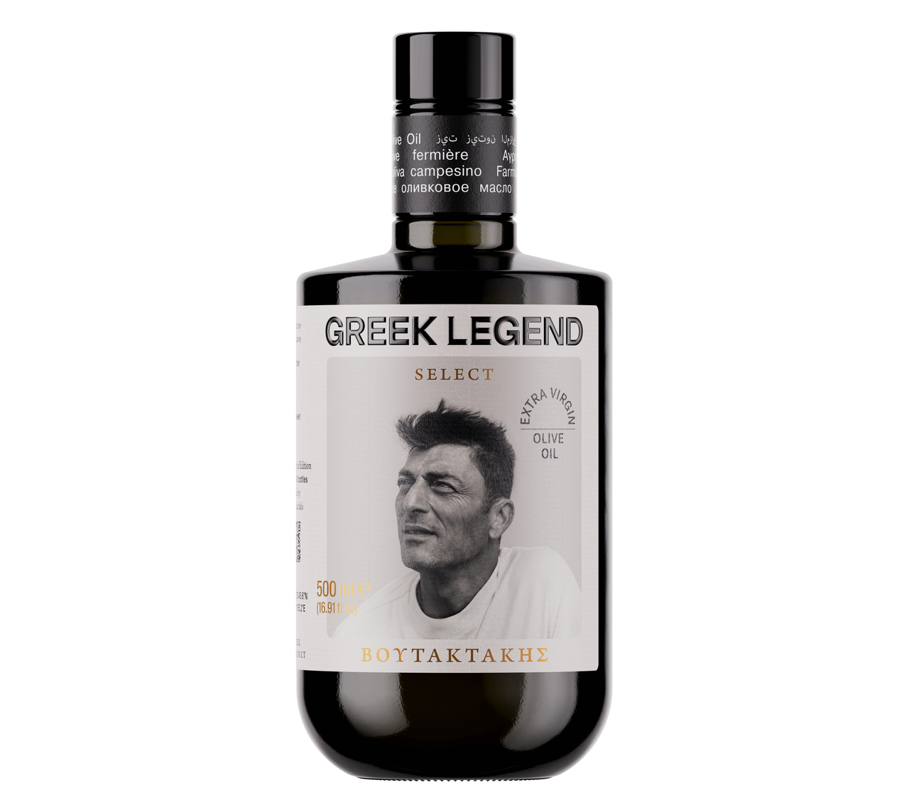 Изображение товара Масло оливковое Greek Legend Select Extra Vergine нерафинированное, 500мл