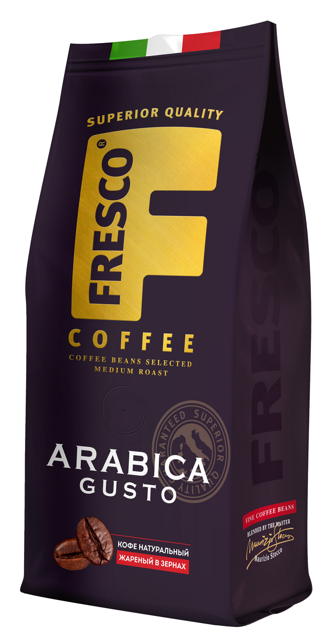Кофе Fresco Arabica Gusto зерновой, 800г