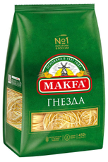 Макароны гнезда Makfa Тальятелле высший сорт, 450г