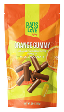 Конфеты желейные Patislove апельсиновые в молочном шоколаде, 80г