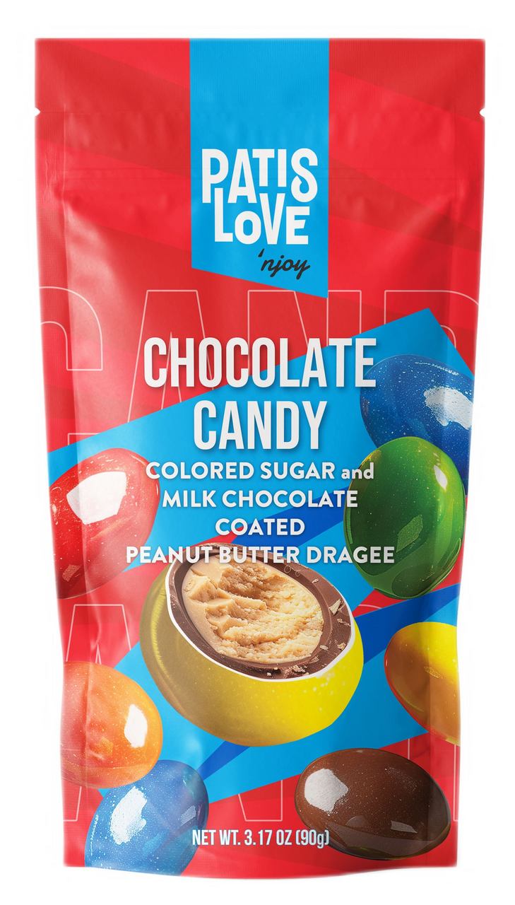 Драже Patislove с арахисовым маслом, 90г