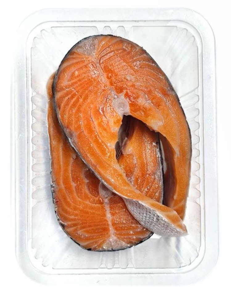 Лосось атлантический семга стейк охлажденный, ~450г