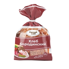 Хлеб Русский хлеб Бородинский в нарезке, 350г