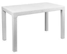 Стол Heniver Franco прямоугольный белый, 80 x 140 x 75см