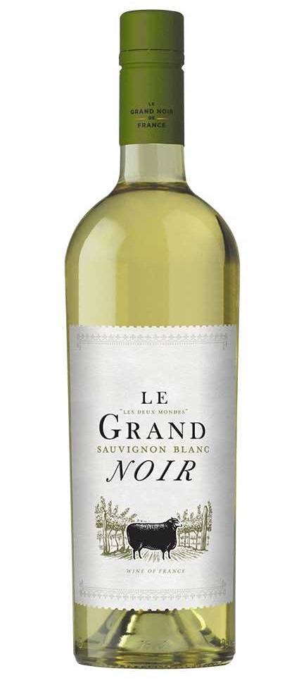 Изображение товара Вино Le Grand Noir Sauvignon Blanc белое сухое, 0.75л