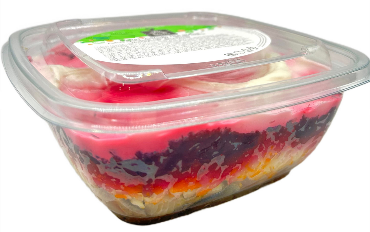 Салат Fresh Secret Сельдь под шубой, 600г