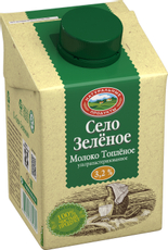 Молоко Село Зеленое топленое ультрапастеризованное 3.2%, 500г