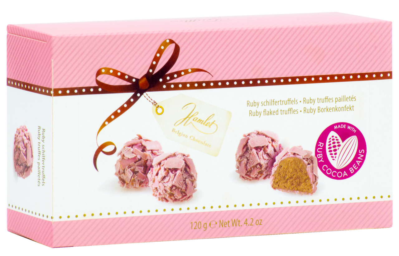 Конфеты Hamlet Ruby трюфели из молочного шоколада, 120г