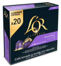 Кофе в капсулах L’or Lungo Profondo для кофемашин Nespresso 20шт, 104г