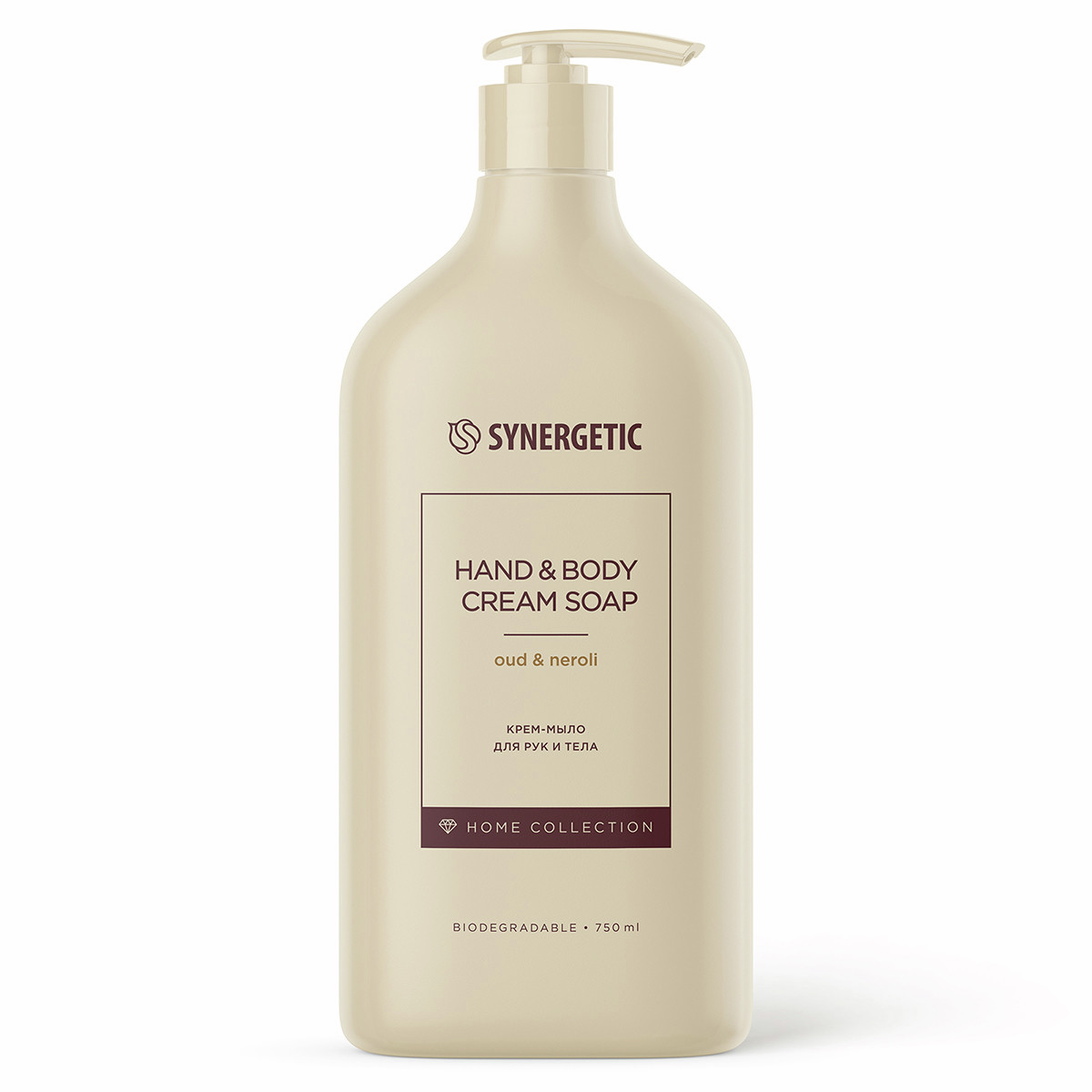 Крем-мыло Synergetic парфюмированное уд и нероли, 750мл