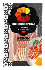 Бекон Сосновоборская сырокопченый нарезка, 150г