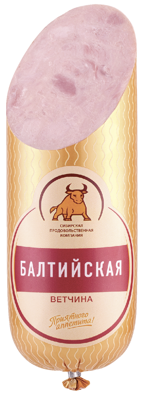 Ветчина СПК Балтийская вареная, ~1.25кг